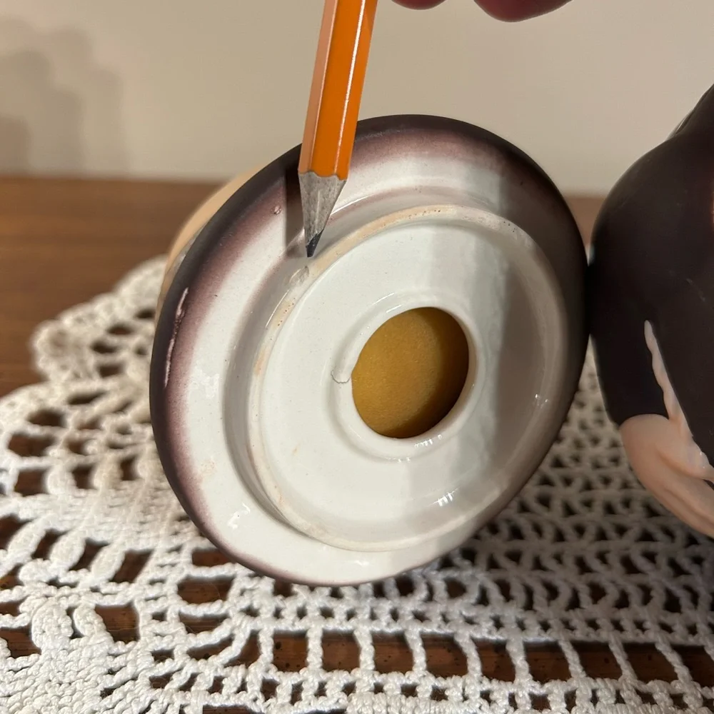 Goebel Hummel Friar Tuck Monk Humidor Tobacco Jar RX 106/I 1957 West Germany - Picture 9 of 12